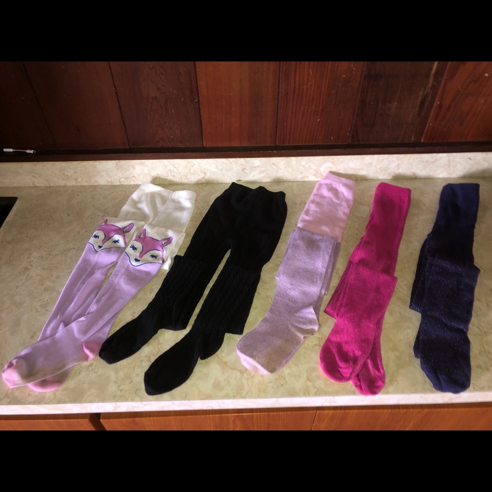 5 Pairs Of Tights